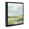 Stupell Industries Pastel Meadow Landscape Framed Floater Canvas Wall Art Design by June Erica Vess
